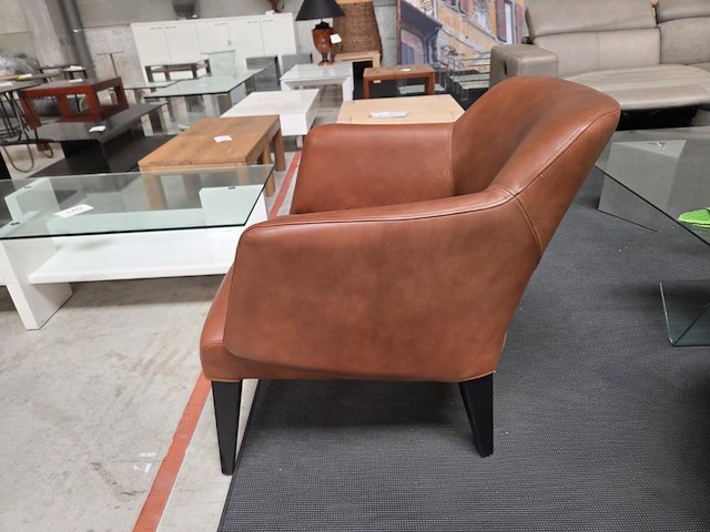 1 lederen bijzetfauteuil mobitec - afbeelding 5 van  7