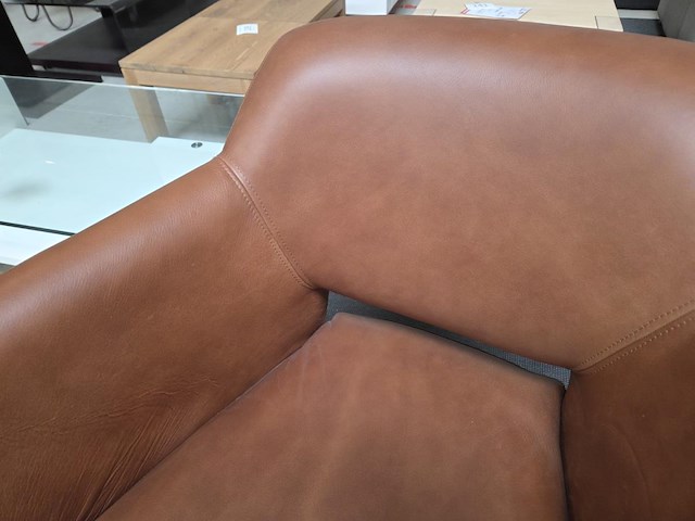 1 lederen bijzetfauteuil mobitec - afbeelding 6 van  7