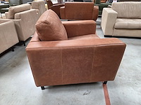 1 lederen bijzetfauteuil paliano - afbeelding 4 van  7