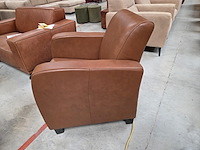 1 lederen bijzetfauteuil picaza - afbeelding 4 van  5