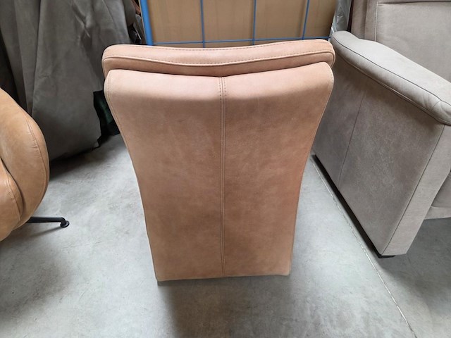 1 lederen bijzetfauteuil - afbeelding 3 van  5