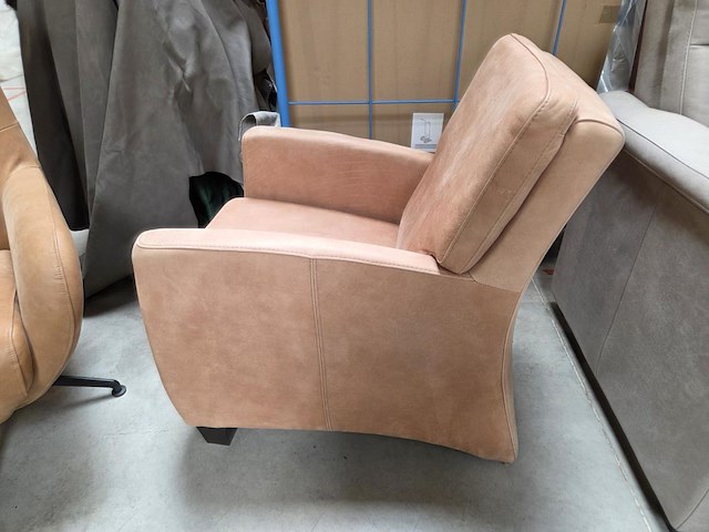 1 lederen bijzetfauteuil - afbeelding 4 van  5