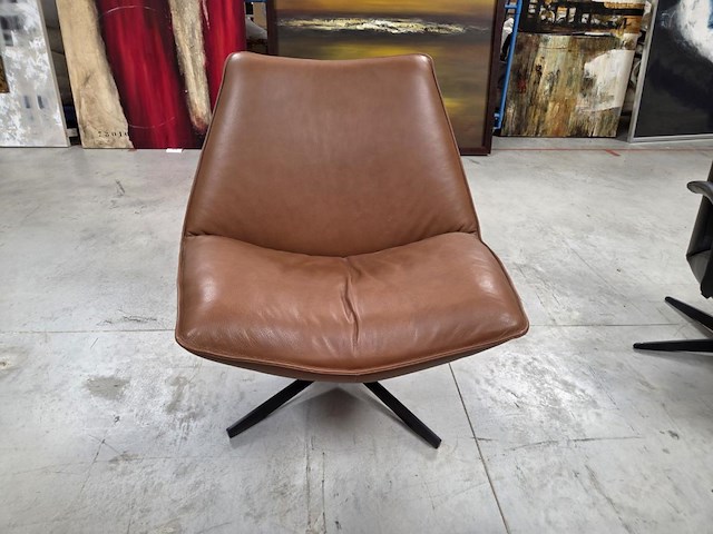 1 lederen draaifauteuil carlos - afbeelding 1 van  8