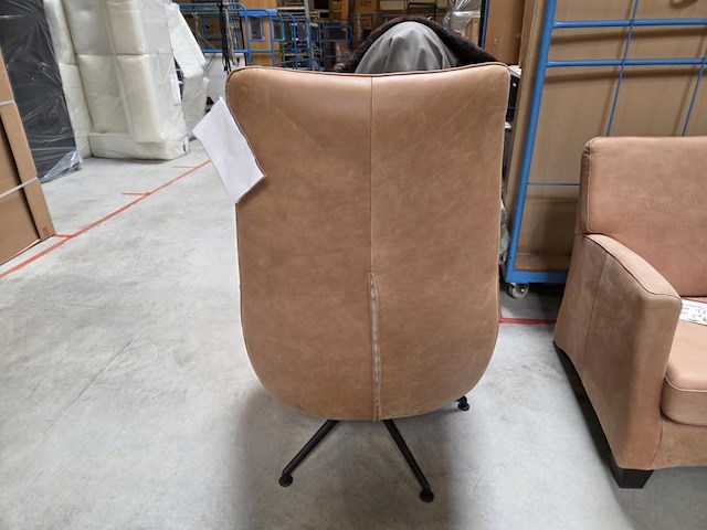 1 lederen draaifauteuil cathy - afbeelding 3 van  5