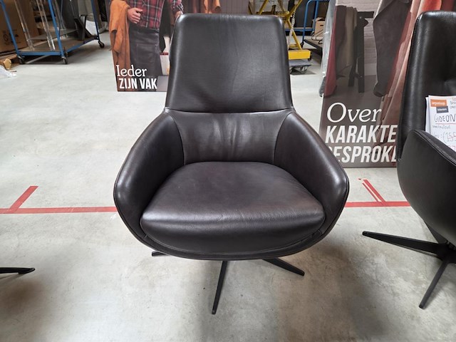 1 lederen draaifauteuil gibson - afbeelding 1 van  6