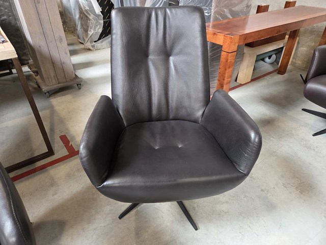 1 lederen draaifauteuil gideon - afbeelding 1 van  4