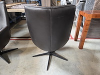 1 lederen draaifauteuil gideon - afbeelding 3 van  4