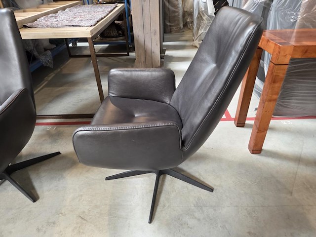 1 lederen draaifauteuil gideon - afbeelding 4 van  4
