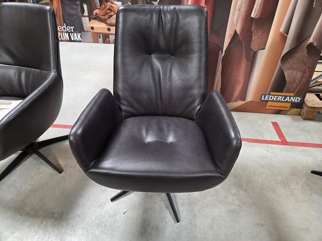 1 lederen draaifauteuil gideon - afbeelding 1 van  6