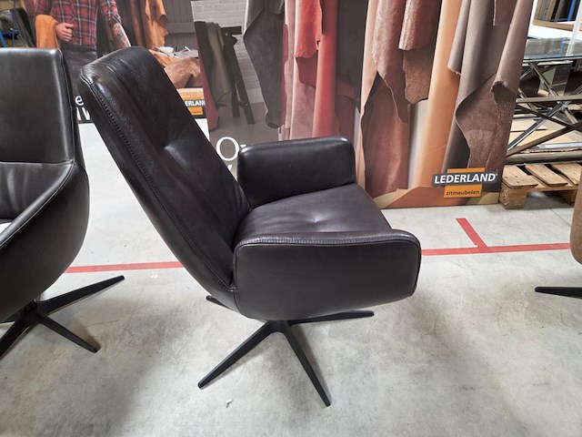 1 lederen draaifauteuil gideon - afbeelding 2 van  6