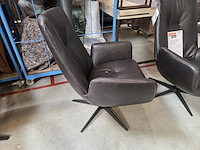 1 lederen draaifauteuil gideon - afbeelding 2 van  5