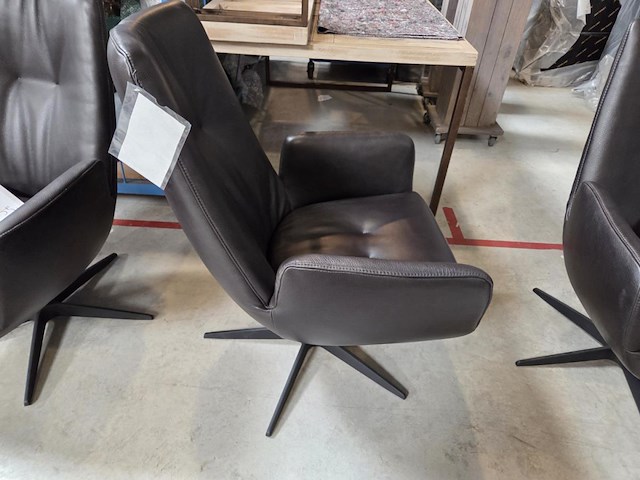 1 lederen draaifauteuil gideon - afbeelding 2 van  5