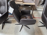 1 lederen draaifauteuil gideon - afbeelding 2 van  5