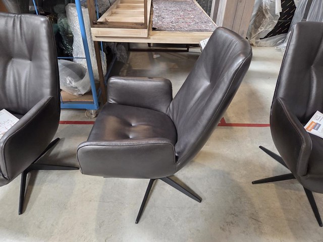 1 lederen draaifauteuil gideon - afbeelding 4 van  5