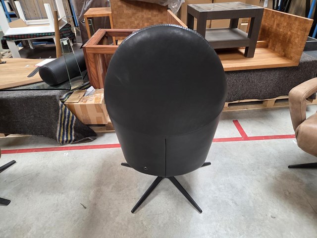 1 lederen elektrische draaifauteuil grazia - afbeelding 3 van  7