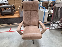 1 lederen elektrische draaifauteuil tigo - afbeelding 1 van  7