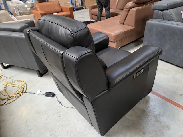 1 lederen elektrische relaxfauteuil adari - afbeelding 3 van  7