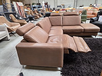 1 lederen hoeksalon met elektrische relaxfunctie harm - afbeelding 7 van  7