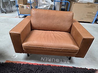 1 lederen loveseat aryan - afbeelding 1 van  6