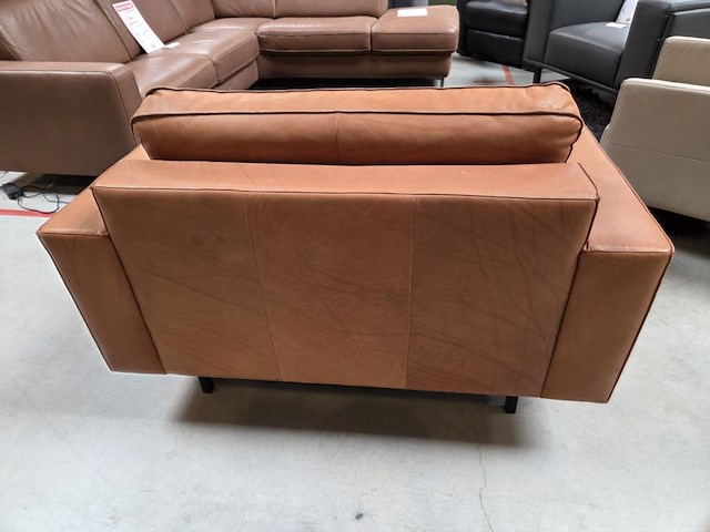 1 lederen loveseat aryan - afbeelding 3 van  6