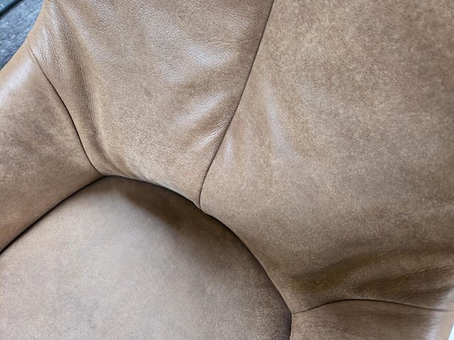 1 lederen relaxfauteuil tyson met lendesteun - afbeelding 5 van  9