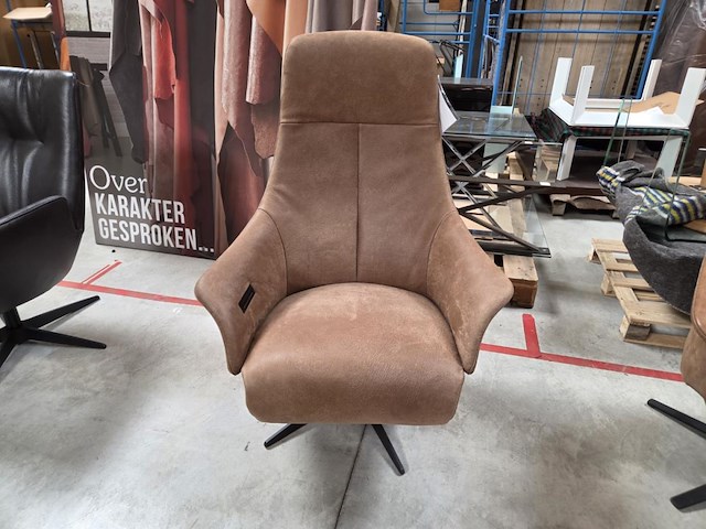 1 lederen relaxfauteuil tyson - afbeelding 1 van  9