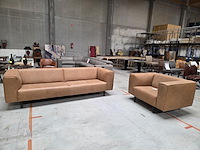 1 lederen salon connor cartell - afbeelding 1 van  11