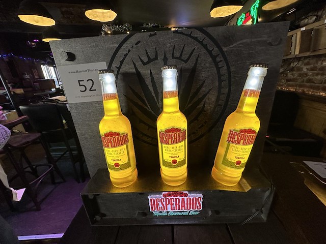 1 lichtreclame desperados - afbeelding 1 van  1
