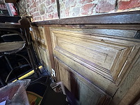 1 lot antieke houten lambriseringspanelen - afbeelding 2 van  3