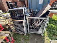 1 lot bekistingsmaterialen