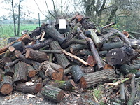 1 lot brandhout - afbeelding 1 van  2