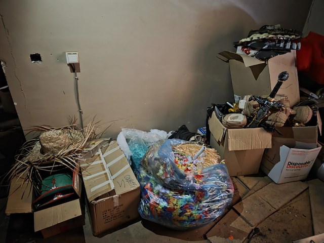 1 lot div deco wo carnaval, halloween ea - afbeelding 1 van  9