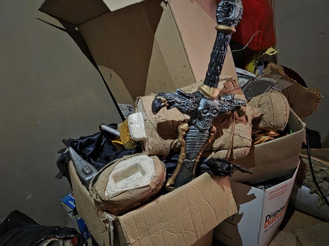 1 lot div deco wo carnaval, halloween ea - afbeelding 7 van  9