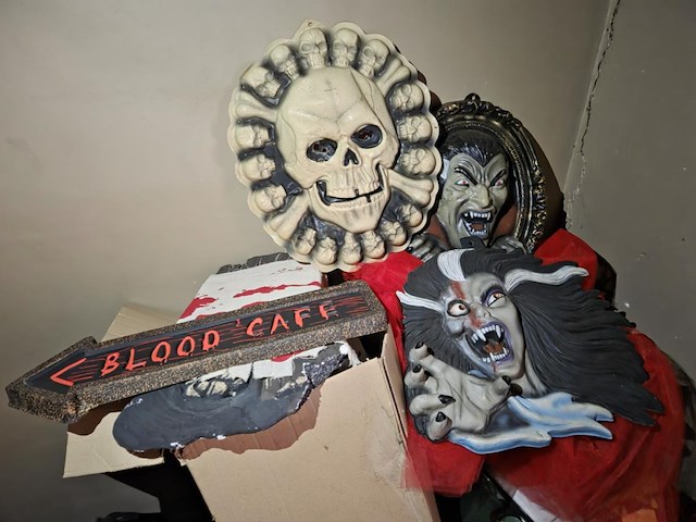 1 lot div deco wo carnaval, halloween ea - afbeelding 8 van  9