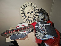 1 lot div deco wo carnaval, halloween ea - afbeelding 8 van  9