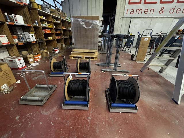 1 lot div haspelrollen inh div dichtingsrubber - afbeelding 1 van  4