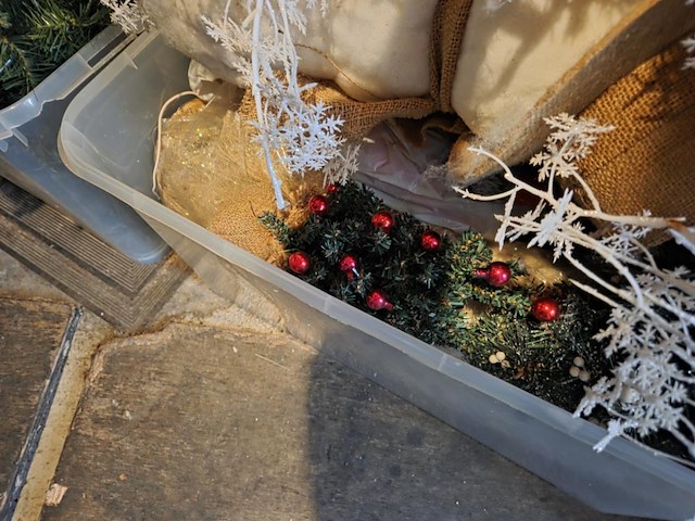 1 lot div kerstdecoratie - afbeelding 7 van  16