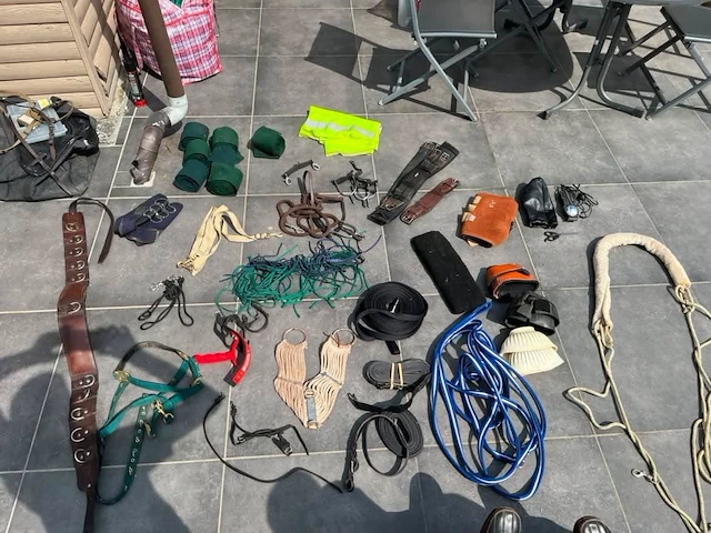 1 lot divers dressuur en paardrij materiaal - afbeelding 13 van  19