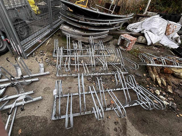 1 lot dubbele fietsrekken - afbeelding 1 van  3