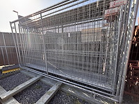 1 lot heras-hekken incl houders - afbeelding 1 van  6