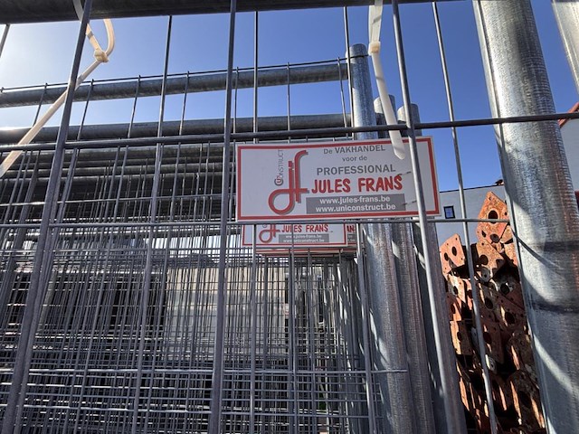 1 lot heras-hekken incl houders - afbeelding 3 van  6