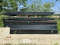 1 lot hout + 1 plexiglas - afbeelding 1 van  1