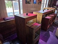 1 lot houten meubilair - afbeelding 1 van  9