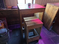 1 lot houten meubilair - afbeelding 2 van  9