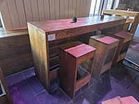 1 lot houten meubilair - afbeelding 3 van  9