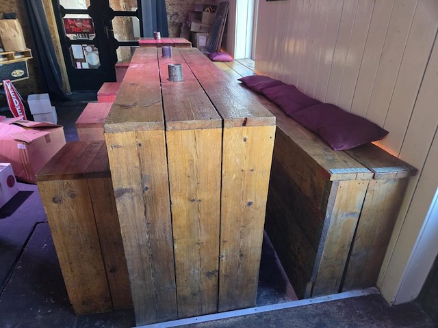 1 lot houten meubilair - afbeelding 5 van  9