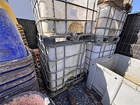 1 lot metalen opslagbakken en ibc opslagcontainers - afbeelding 3 van  4