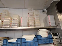 1 lot plastic opslagpotten met deksel - afbeelding 2 van  3