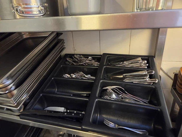 1 lot potten en pannen, rvs kookgerei - afbeelding 19 van  22
