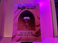 1 lot promomateriaal leffe blond - afbeelding 4 van  6